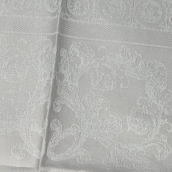 Garnier-Thiebaut Napkins Celadon Cotton 21 x 21 Inch Jardin Ala Francaise Set 4 - Picture 6 of 8